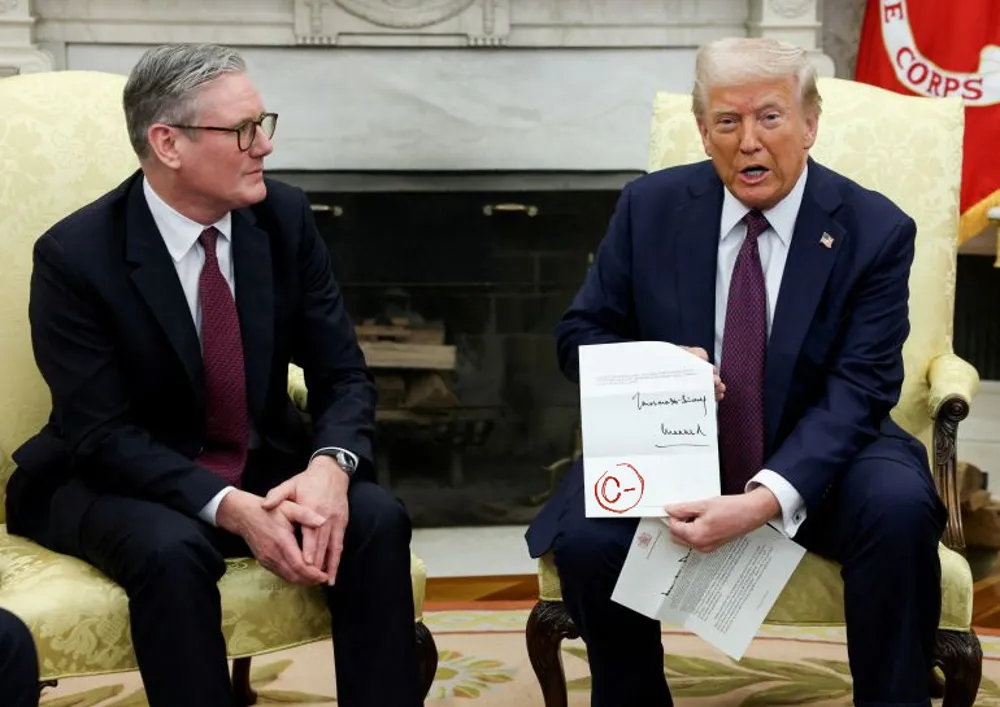 USA  Storbritanniens handelsavtal får betyget C